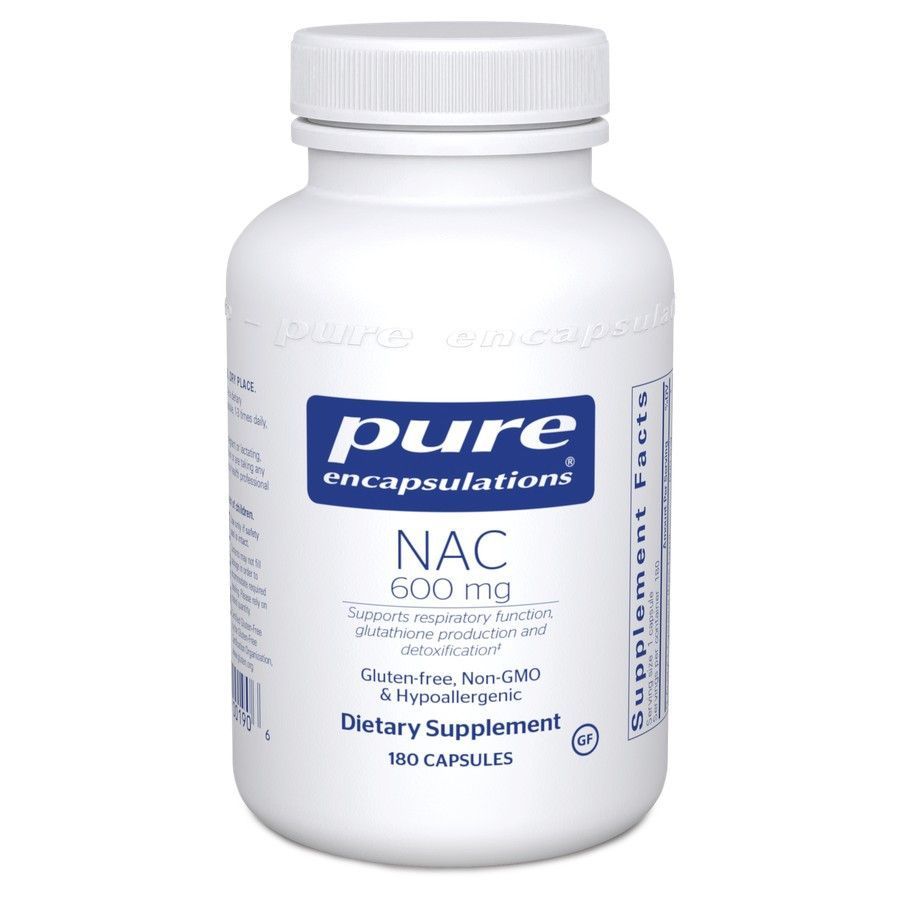 Pure Encapsulations NAC 600mg 90 capsules