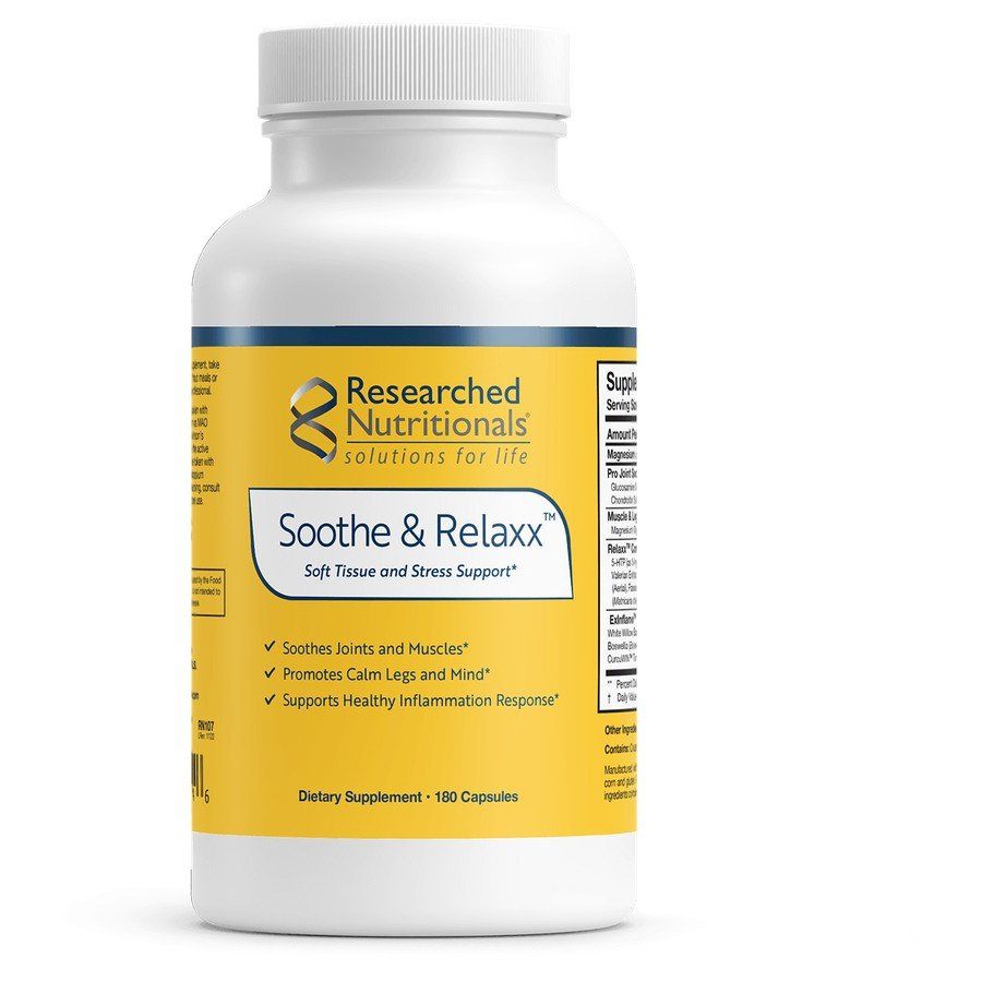 Researched Nutritionals Soothe & Relaxx 180 capsules