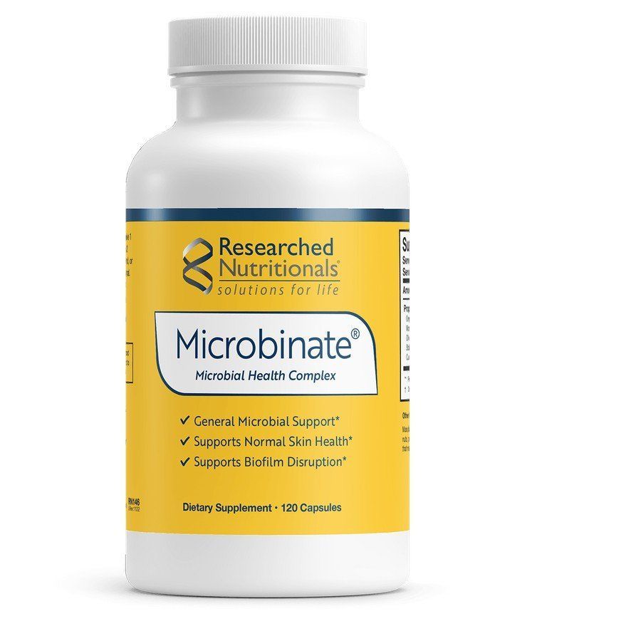 Researched Nutritionals Microbinate 120 capsules