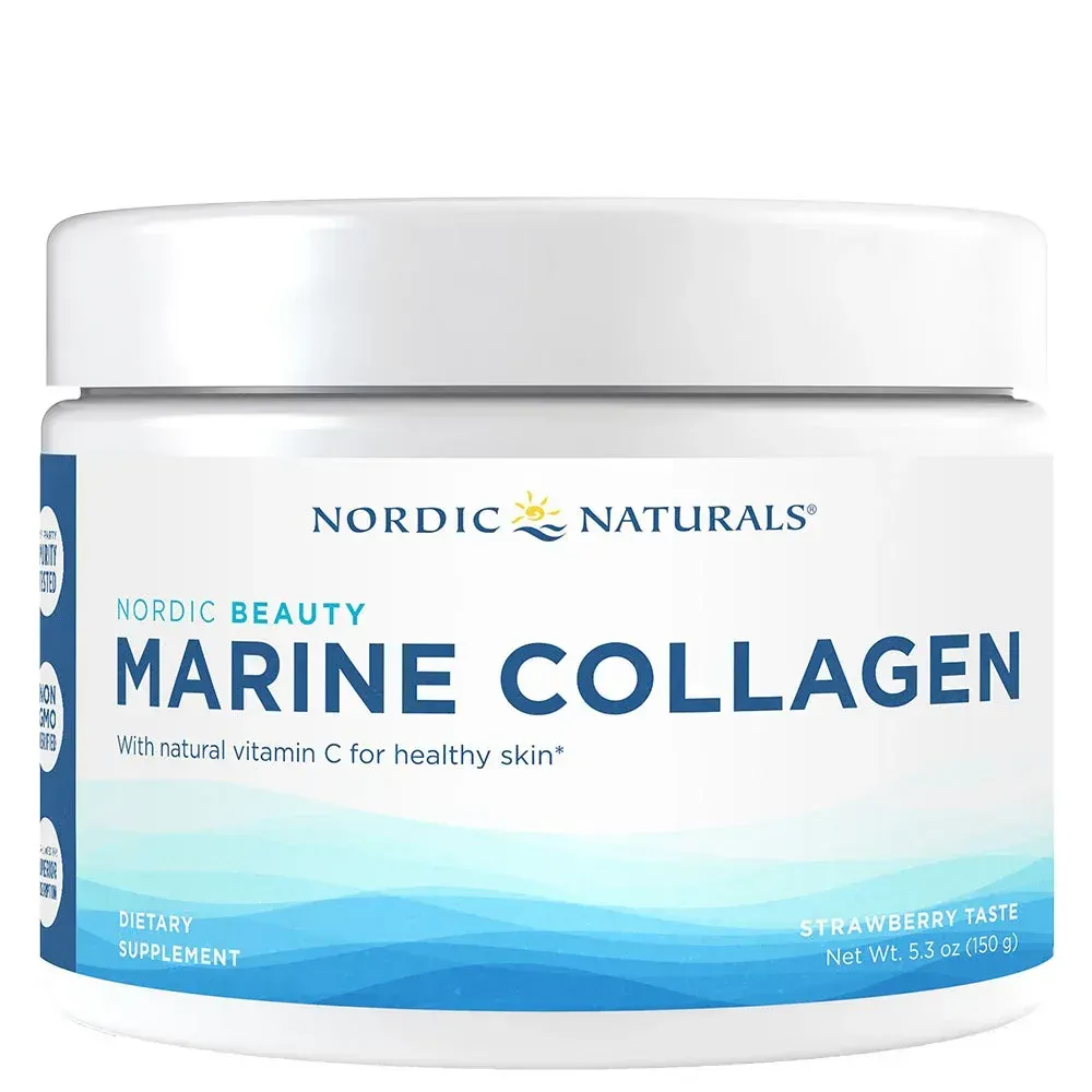 Nordic Naturals Nordic Beauty Marine Collagen Strawberry