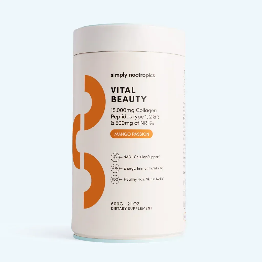 Simply Nootropics Vital Beauty Collagen Powder 600g