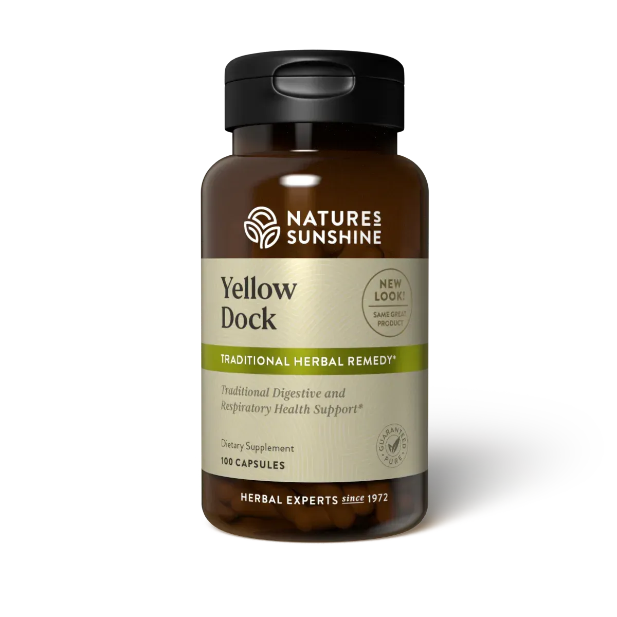Nature's Sunshine Yellow Dock 100 capsules
