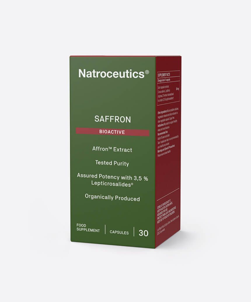 Natroceutics Saffron Bioactive - affron 30 vege capsules