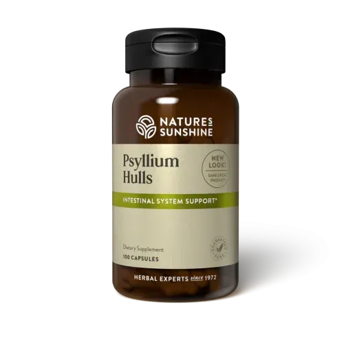 Nature's Sunshine Psyllium Hulls Capsules 100 capsules