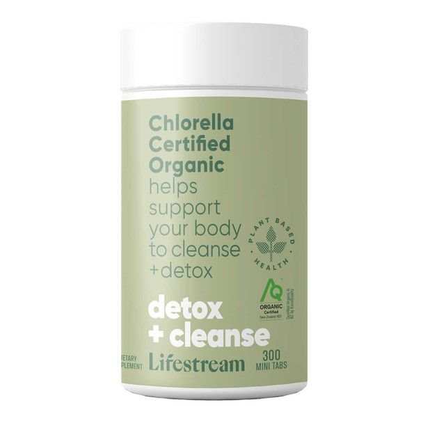 Lifestream Chlorella Organic 300 mini tabs