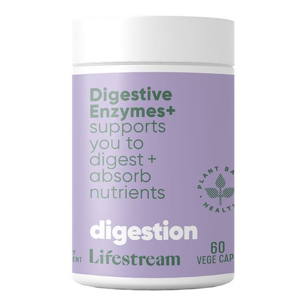 Lifestream Digestive Enzymes+ vege capsules