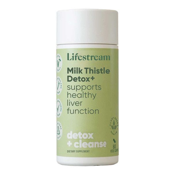 Lifestream Milk Thistle Detox+ 60 vege capsules