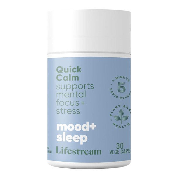 Lifestream Quick Calm 30 vege capsules