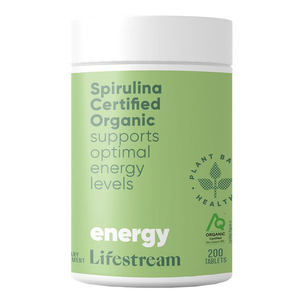 Lifestream Spirulina Certified Organic tablets