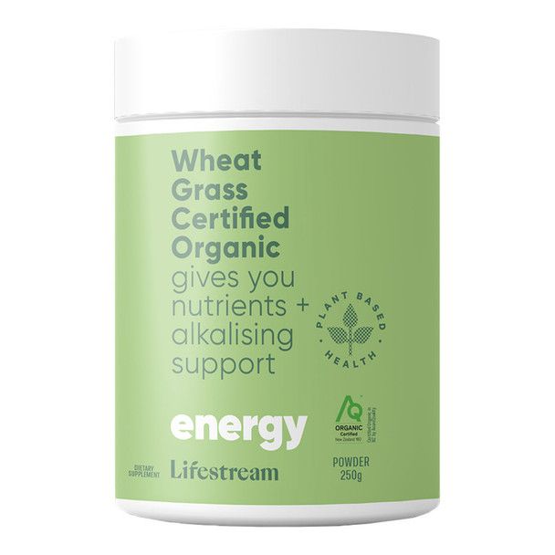 Lifestream Wheat Grass Certified Organic powder
