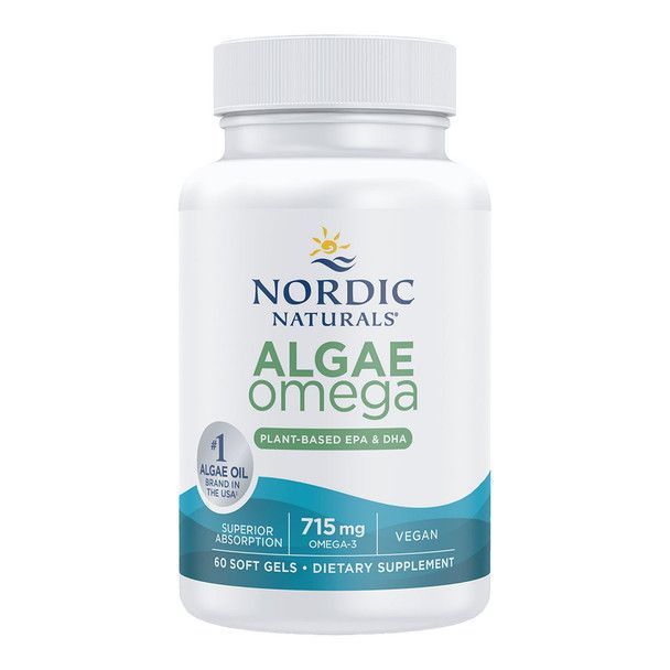 Nordic Naturals Algae Omega Unflavoured 60 soft gels