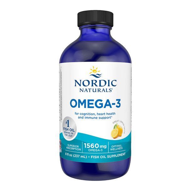 Nordic Naturals Omega-3 Liquid Lemon 237 ml