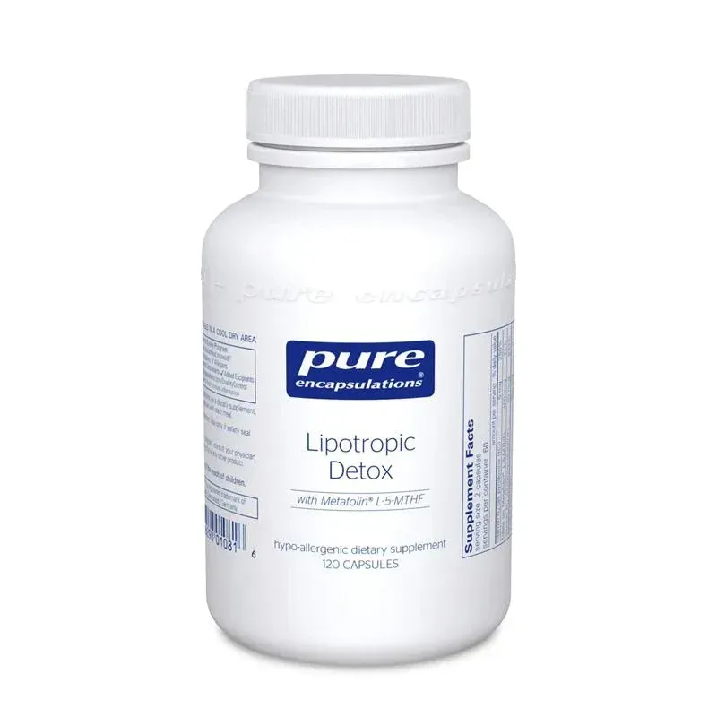 Pure Encapsulations Lipotropic Detox 120 capsules