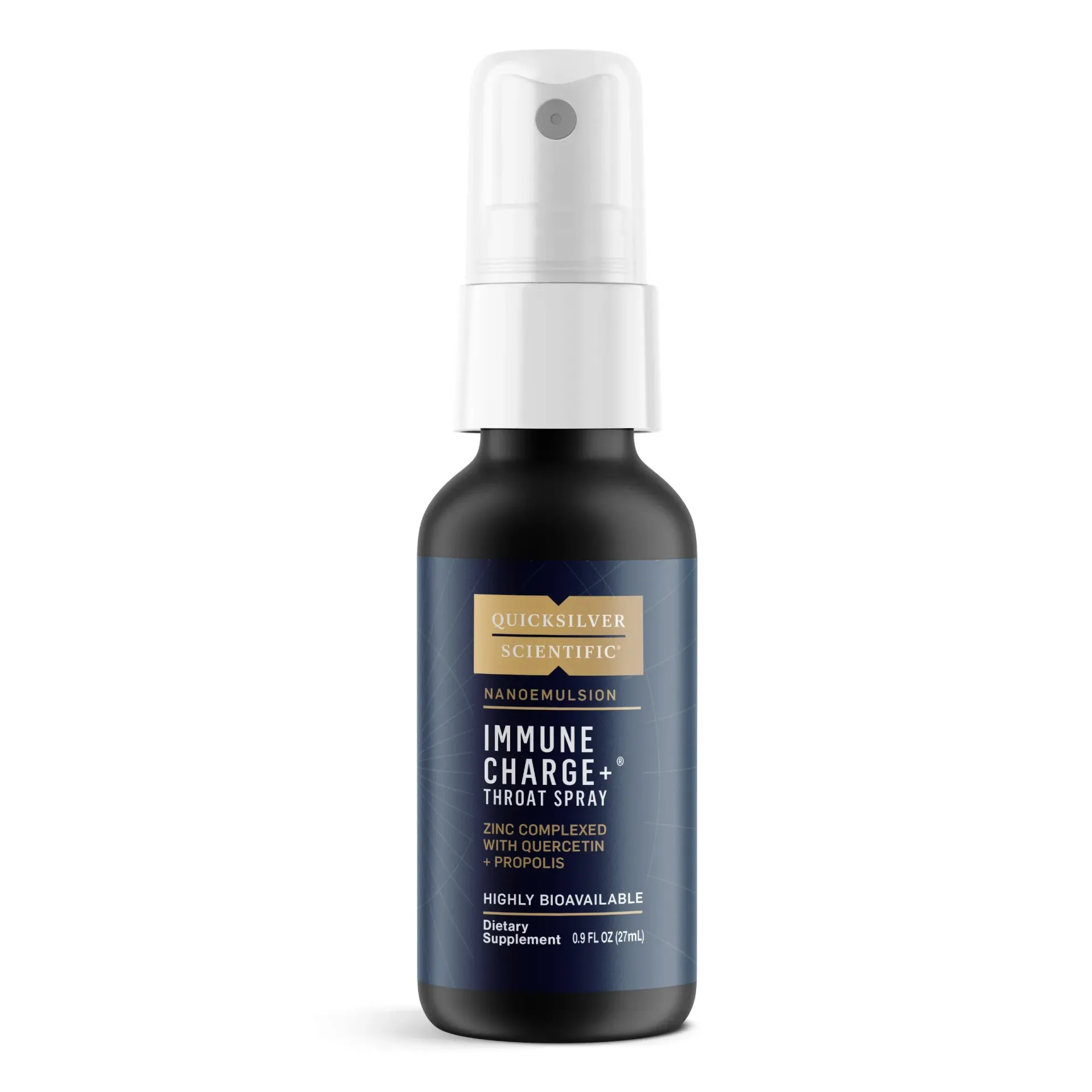 Quicksilver Scientific Immune Charge+ Throat Spray 27ml