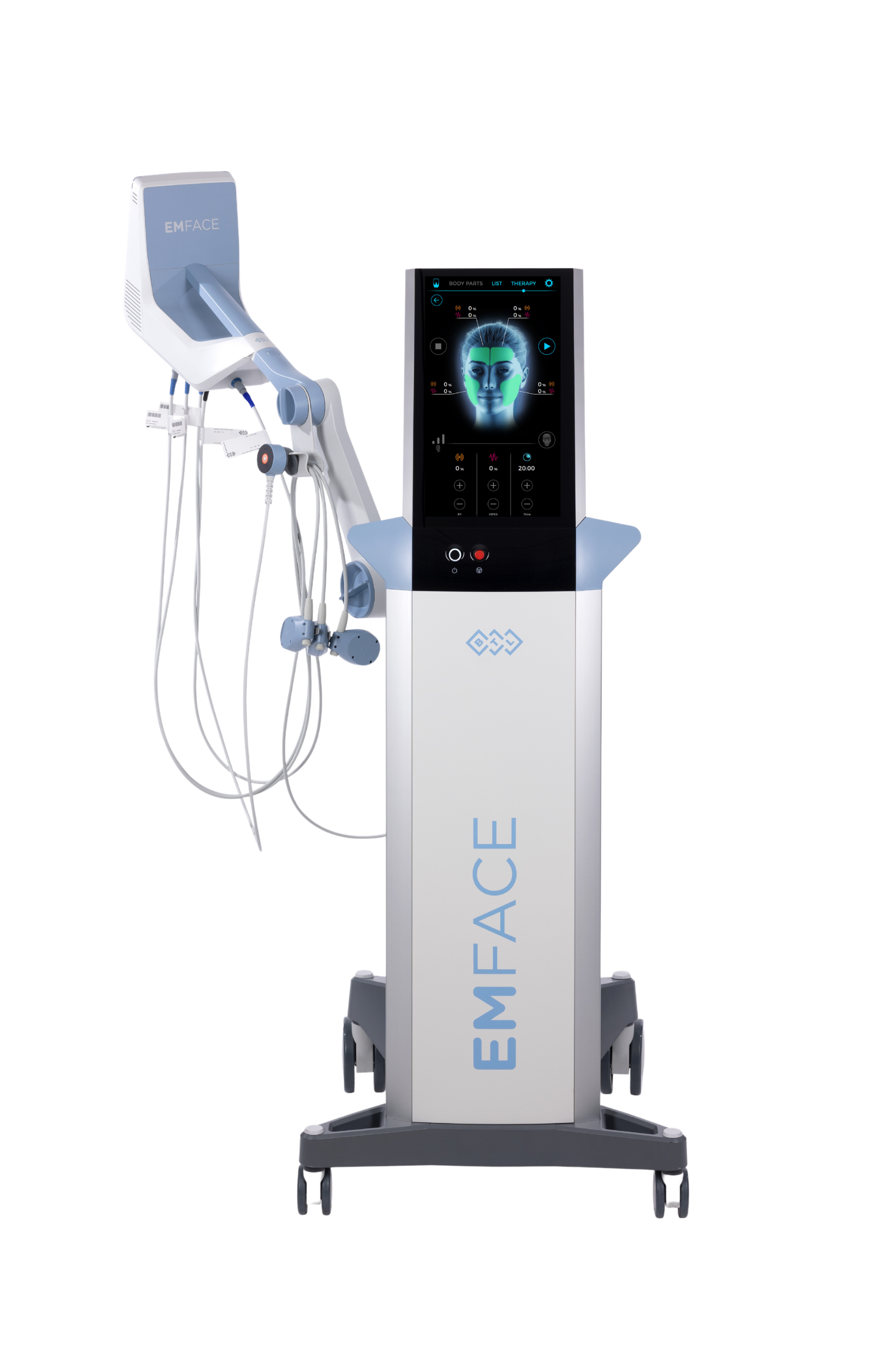 A machine that looks like a robot with a face on it.