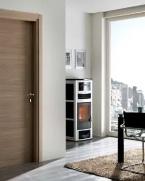 porta d'interni stile contemporaneo marrone