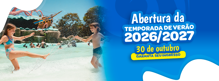 Água Show Park em novembro de 2026