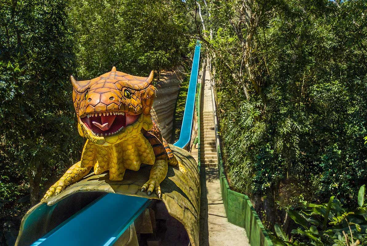 Toboágua complexo da Iguana em Florianópolis 
