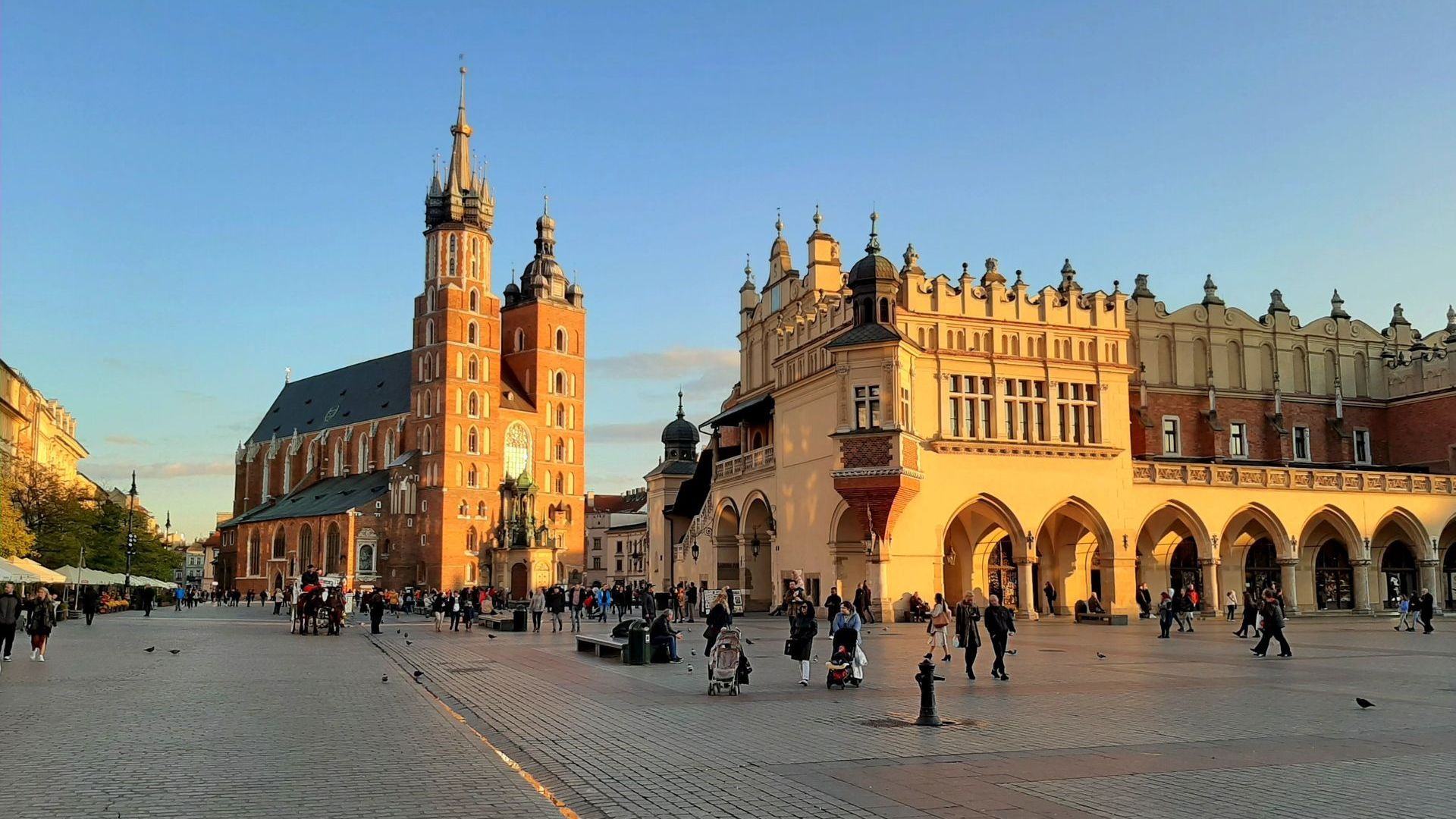 Hauptplatz Krakau Marienkirche