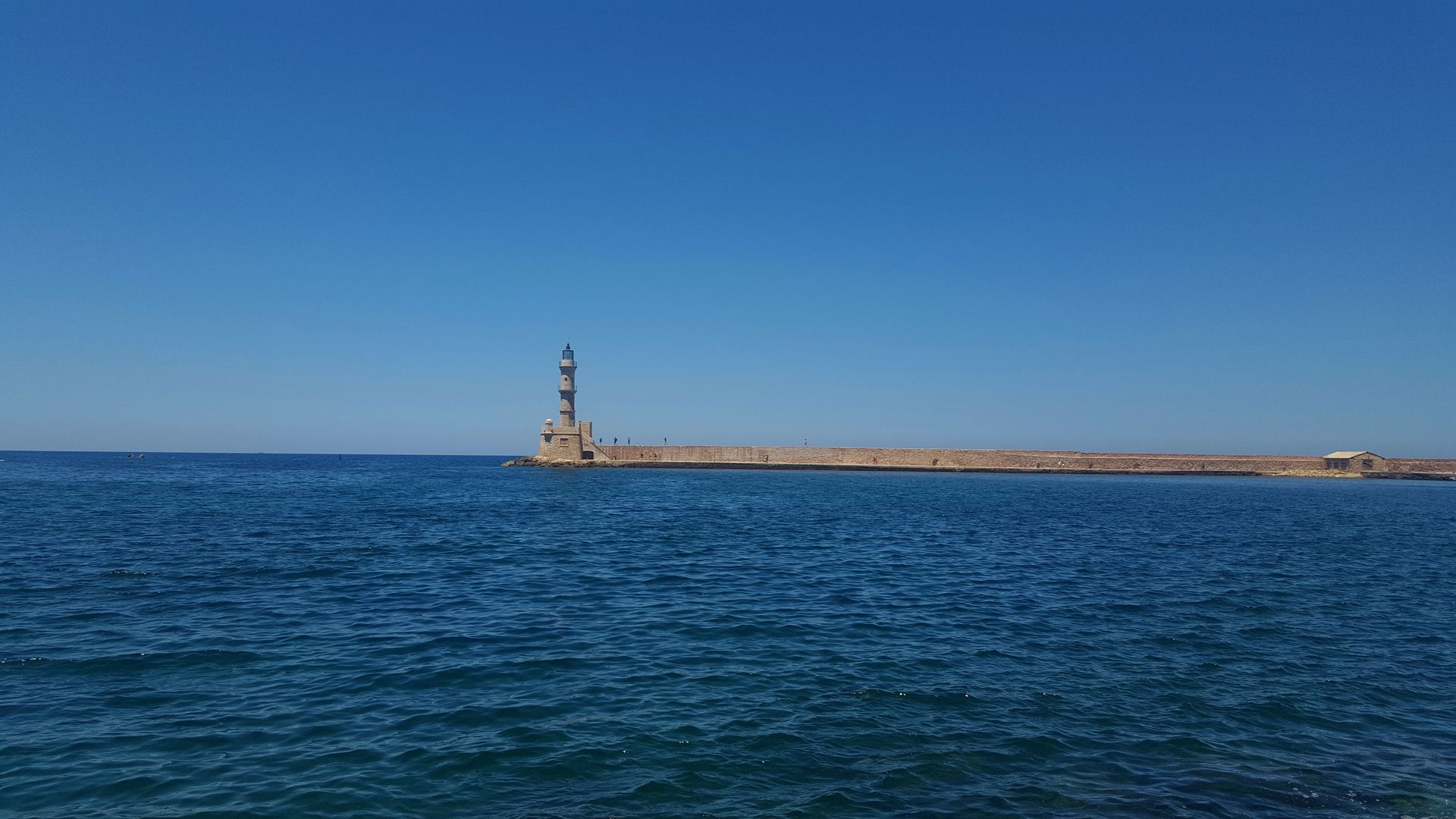 Leuchtturm auf Chania Leuchtturm auf Chania