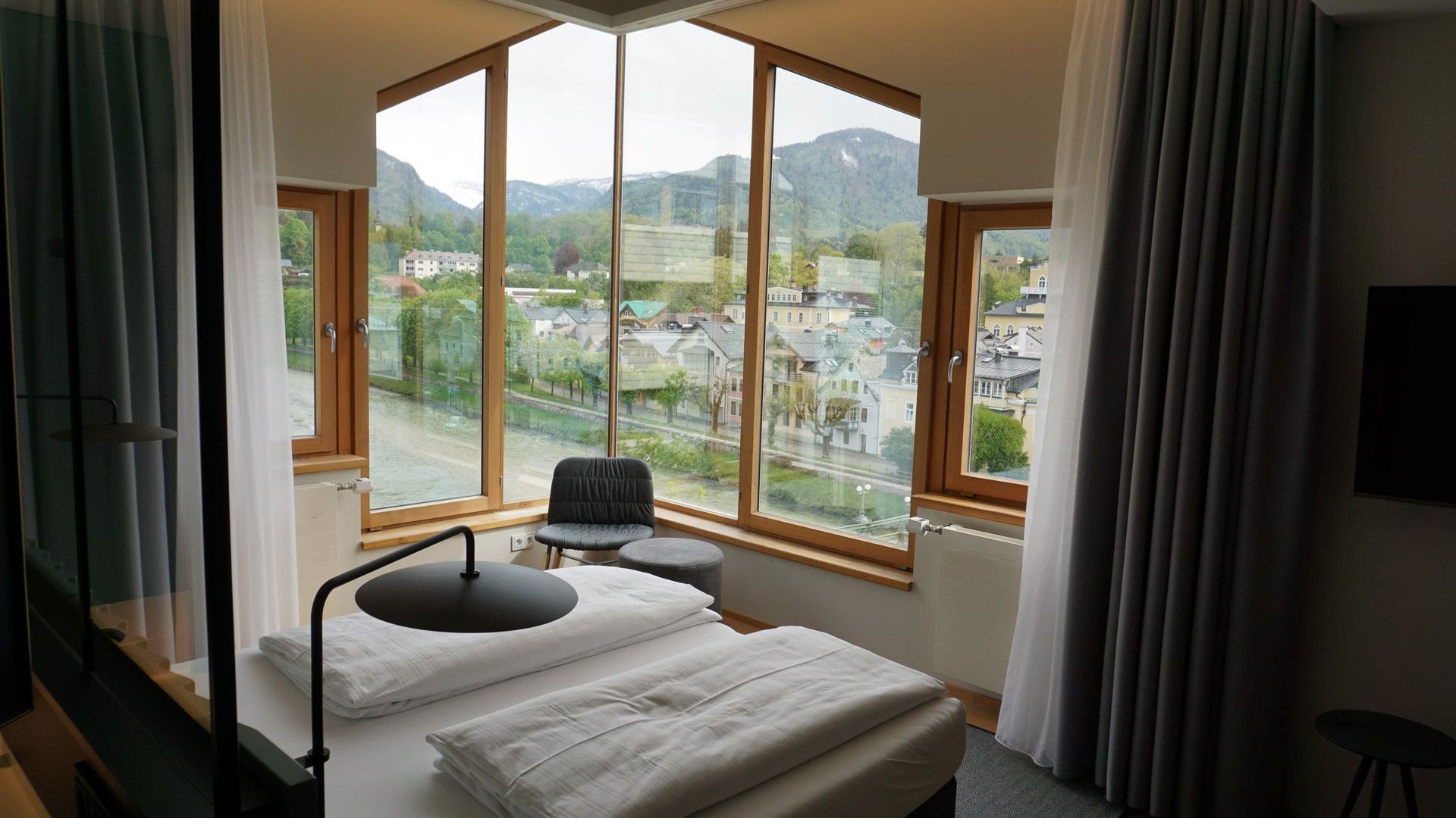 Bad Ischl Hotelzimmer Ausblick