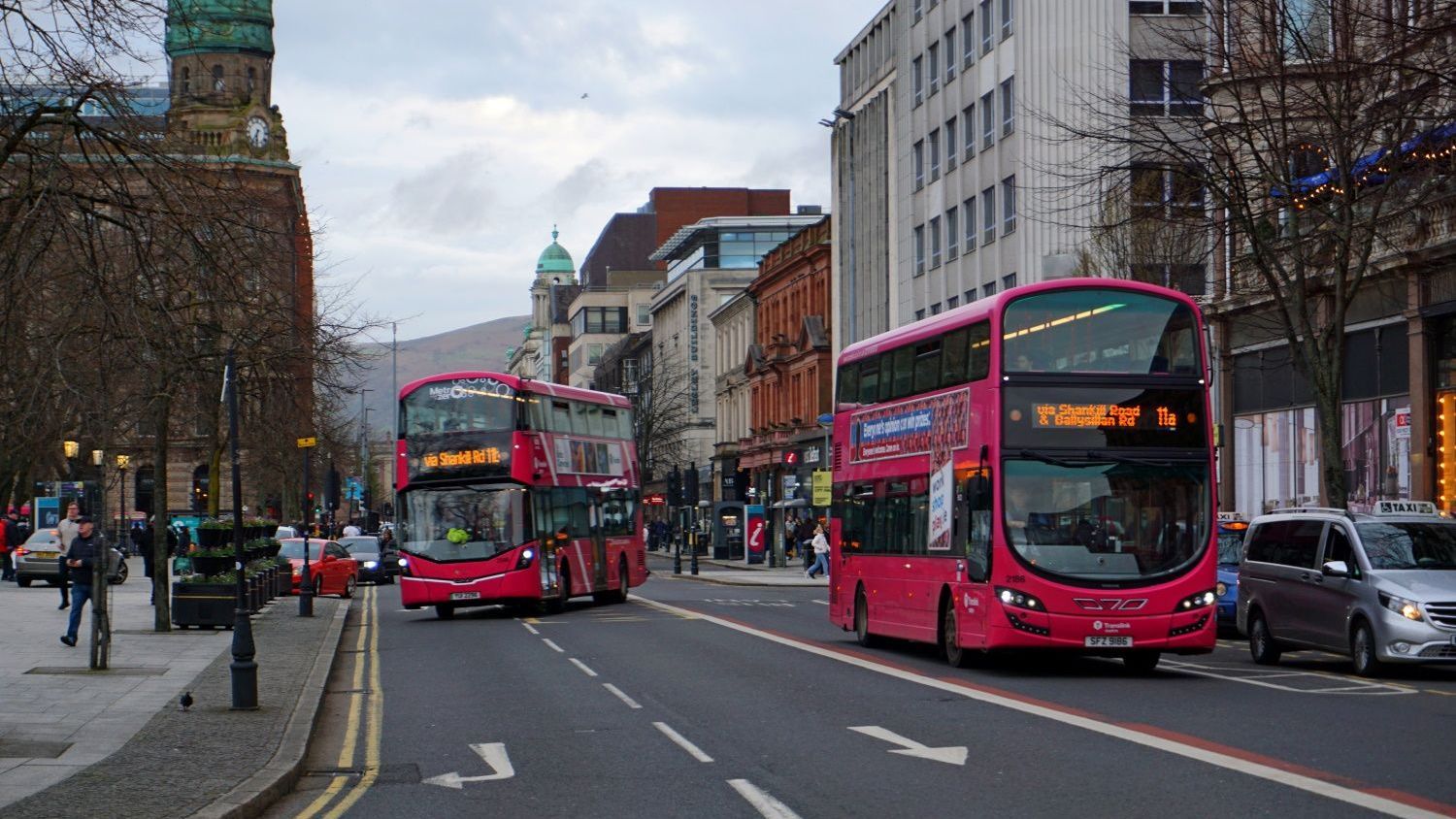 Belfast Metro Bus Donegall Square