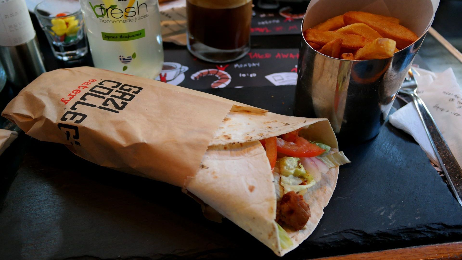 Souvlaki Gazi College Athen