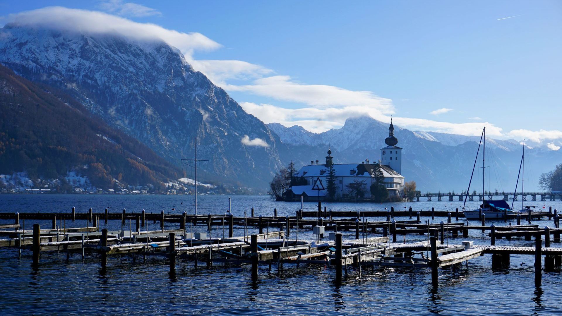 Schloss Ort in Gmunden am Traunsee in Österreich 