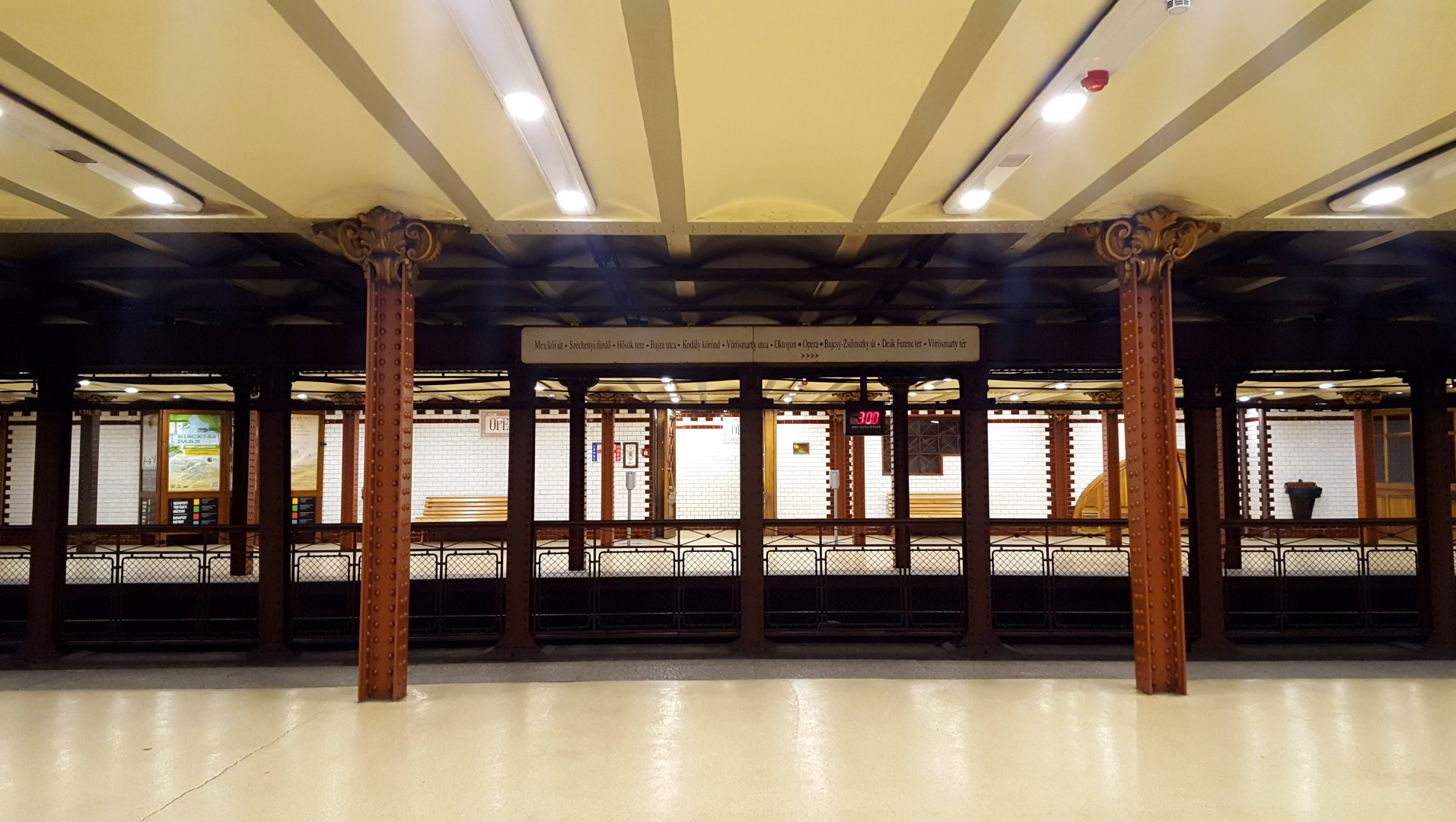 Budapest M1 Metro Station Opera