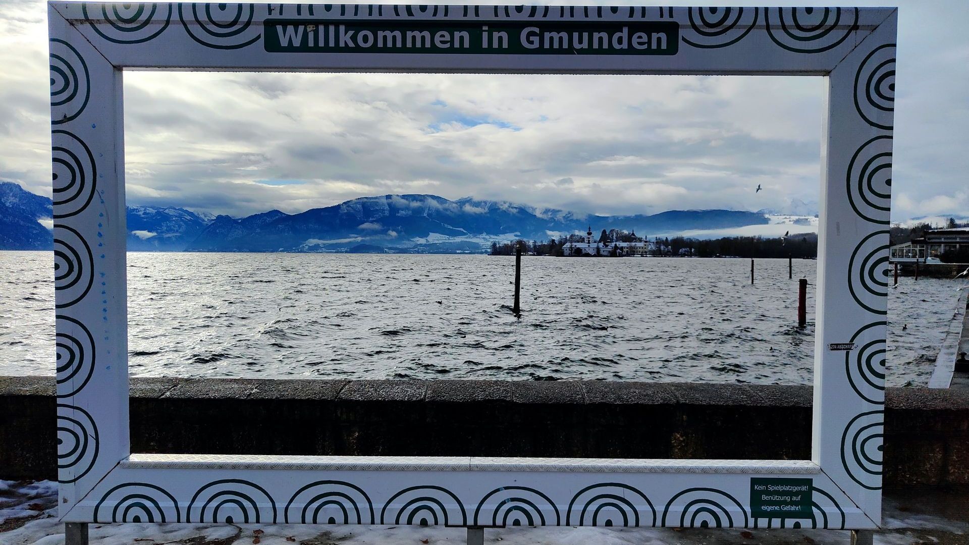 Gmunden Keramik Rahmen