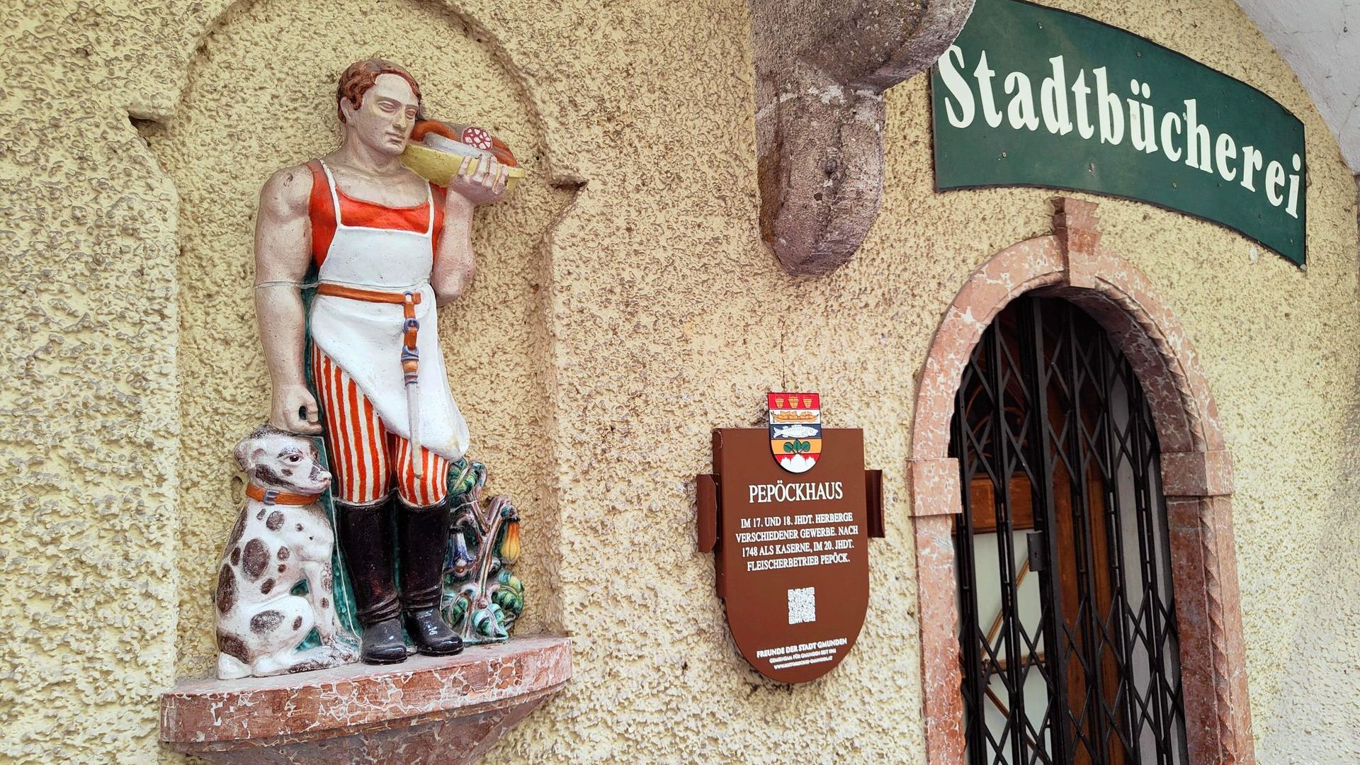Gmunden Innenstadt Stadtbücherei