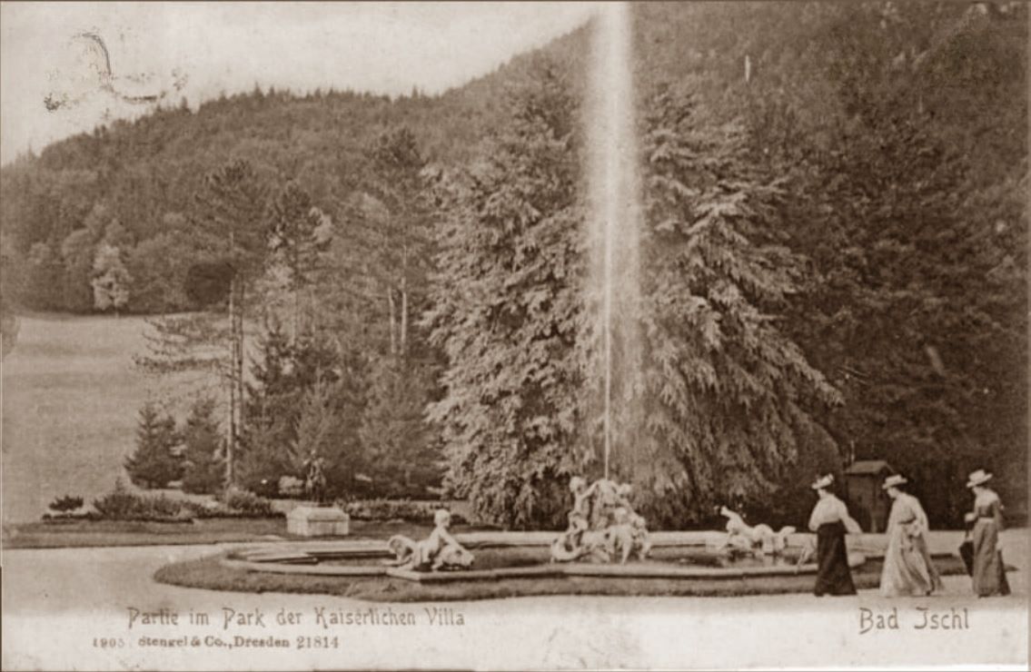 Bad Ischl Springbrunnen happystories