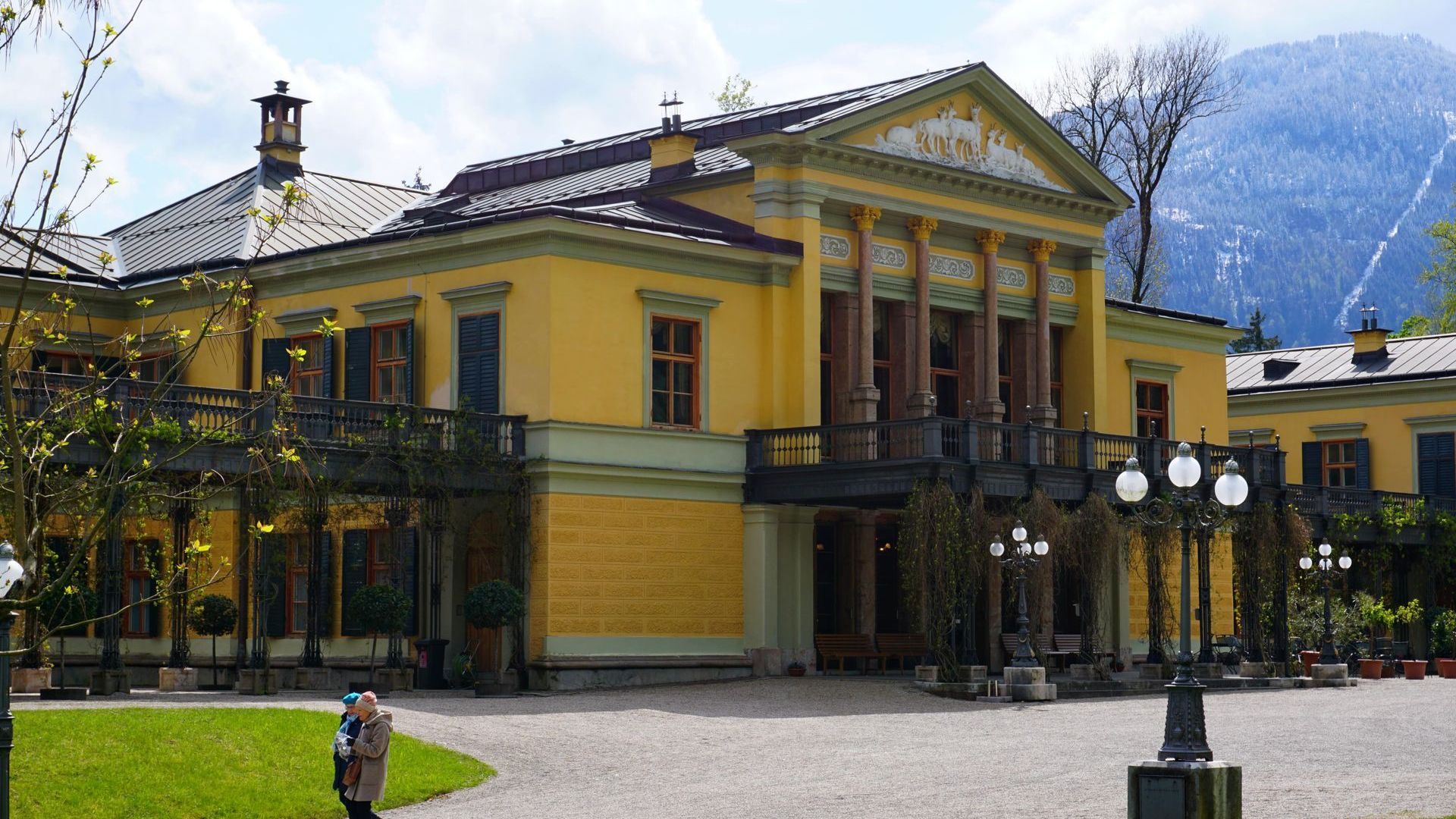 Kaiservilla Bad Ischl Außenfassade
