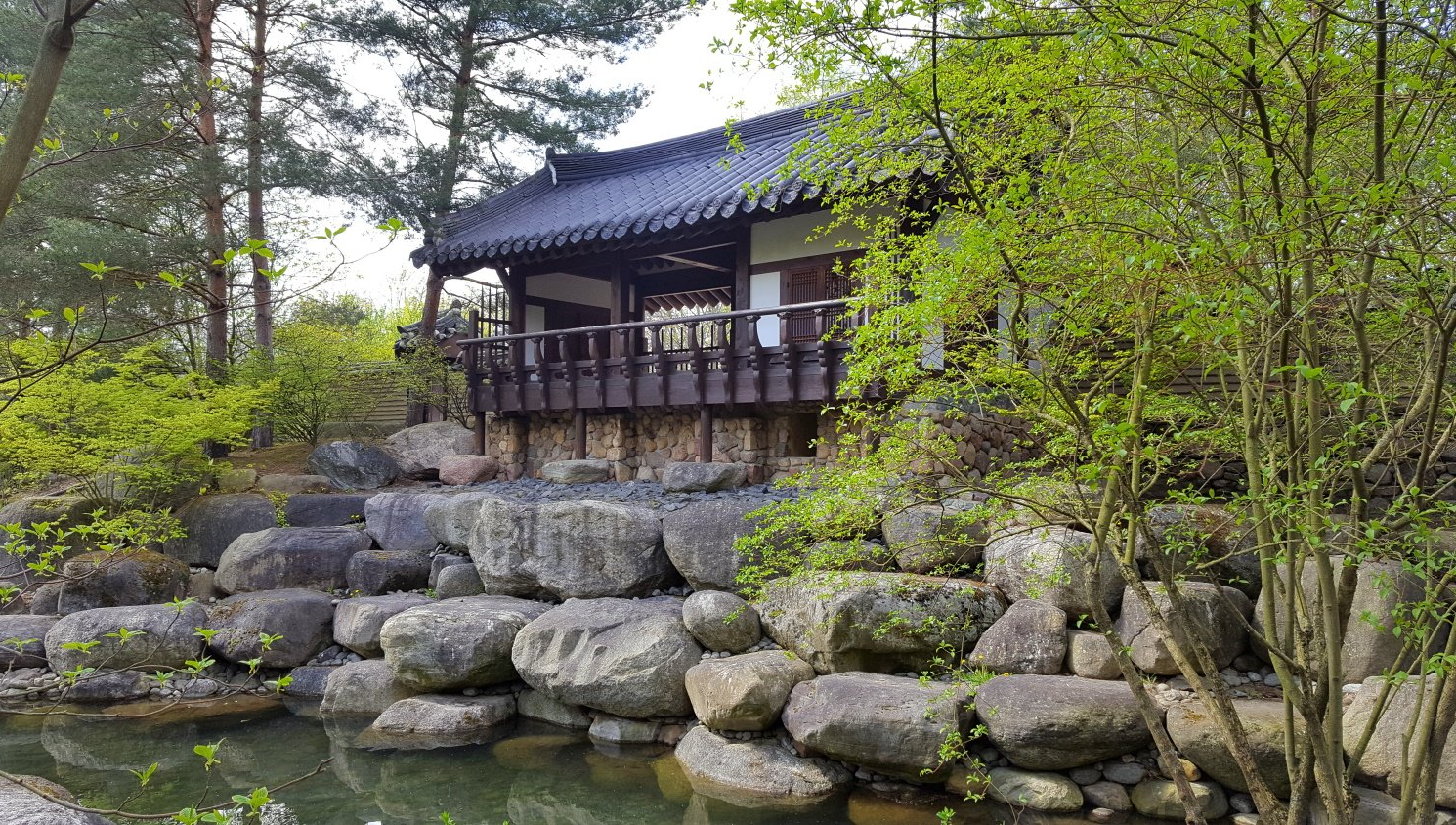 Der koreanische Garten Berlin Gärten der Welt. Koreanische Garten