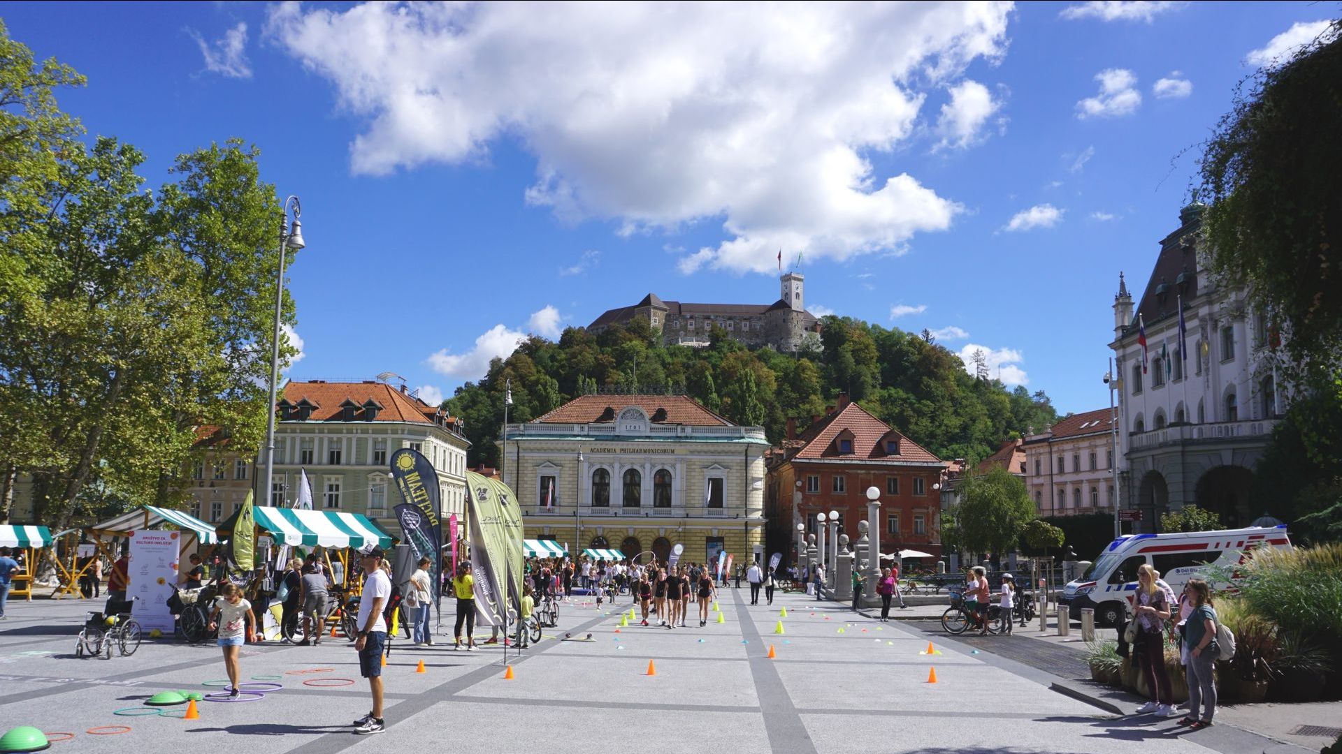 Ljubljana Laibacher Schloss