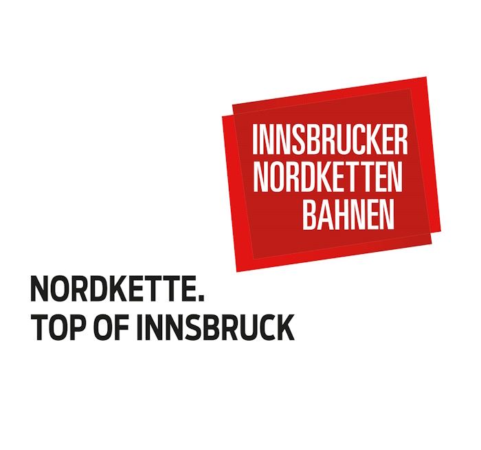 Logo for the Nordkettenbahnen in Innsbruck. 