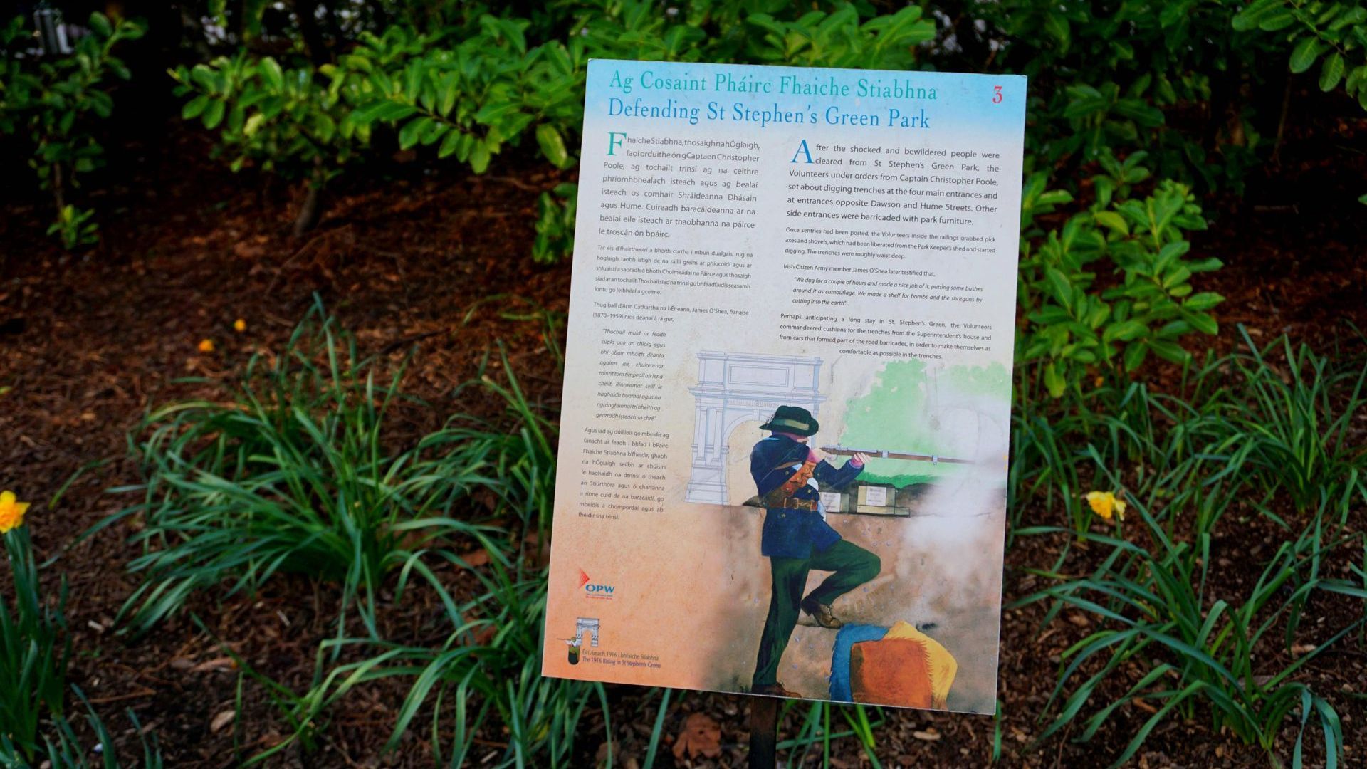 Saint Stephen's Green Ausstellung