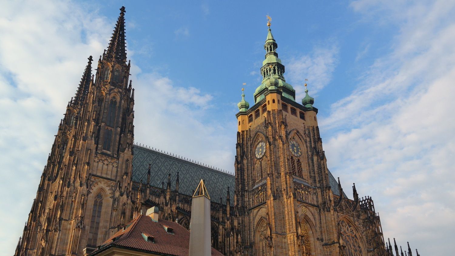 Veitsdom in der Burh von Prag