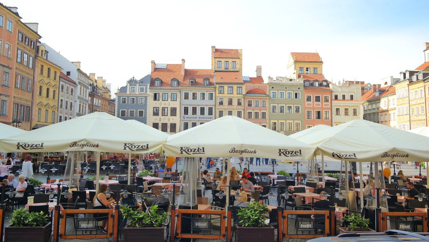 Essen Warschau. Warschau Trinken. Warschau Hauptplatz