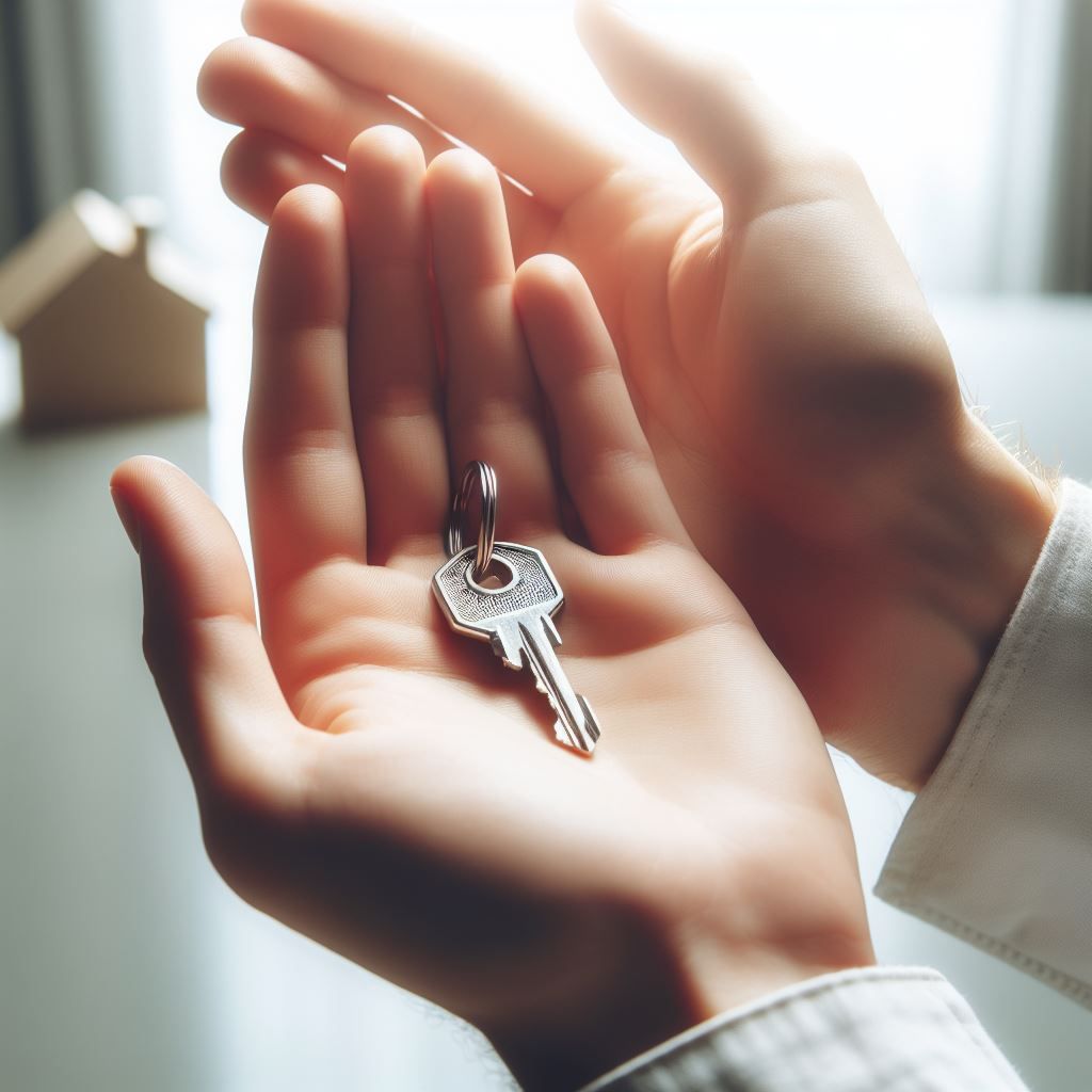 Hand Holding Key | Aberdeen Locksmith | AK24HOUR