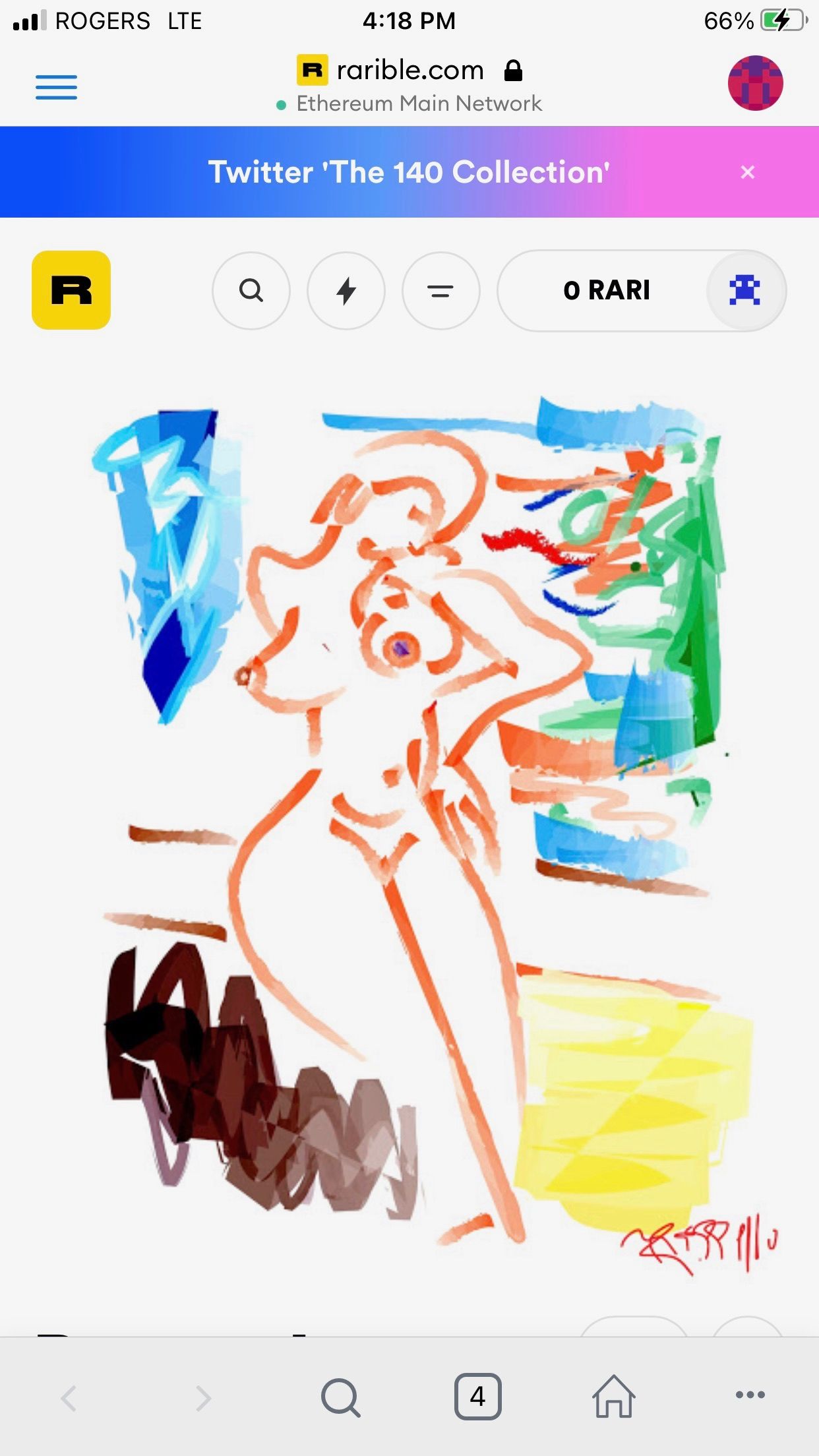 woman artwork