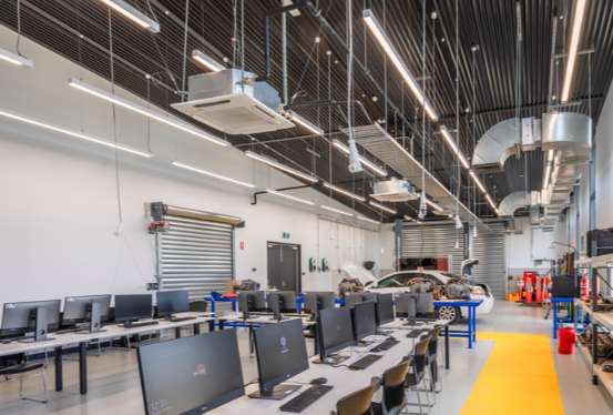 A Large Room with A Lot of Computers and A Car in The Background — Waltlec Industries In Garbutt, QLD