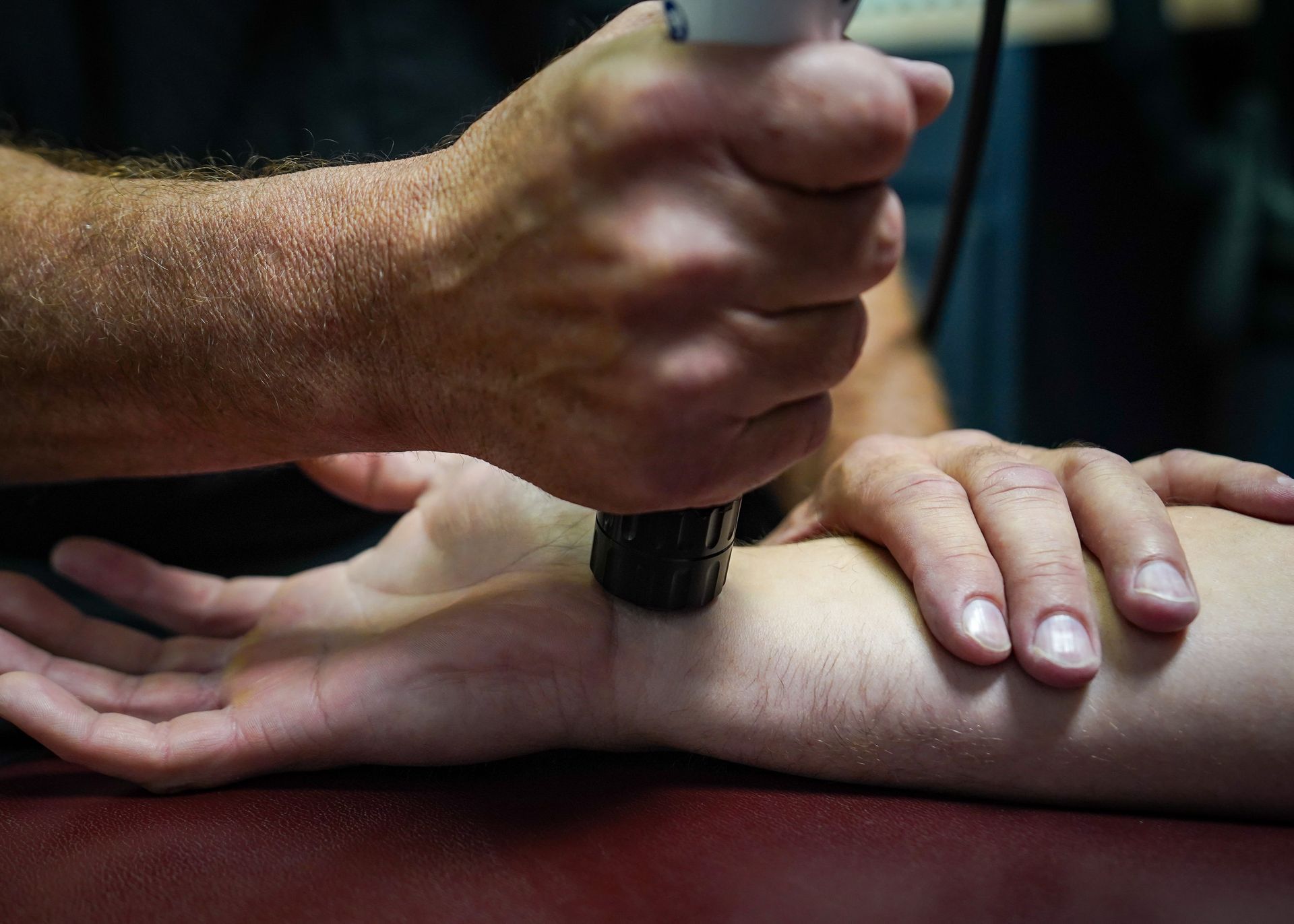 Man Holding His Back — Hawley, PA — Pocono Chiropractic Clinic Man Holding His Back — Hawley, PA — Pocono Chiropractic Clinic