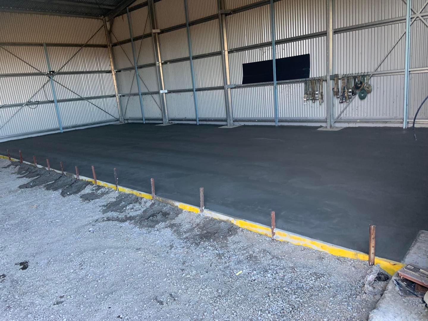 A Concrete Floor is Being Built in a Building — Pedro's Concreting in Pittsworth, QLD