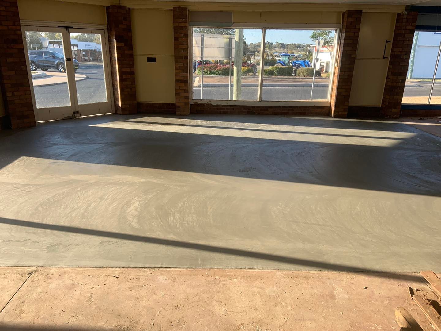 A Room With a Concrete Floor and a Lot of Windows — Pedro's Concreting in Pittsworth, QLD