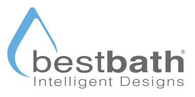 Bestbath logo: a blue teardrop shape with the word