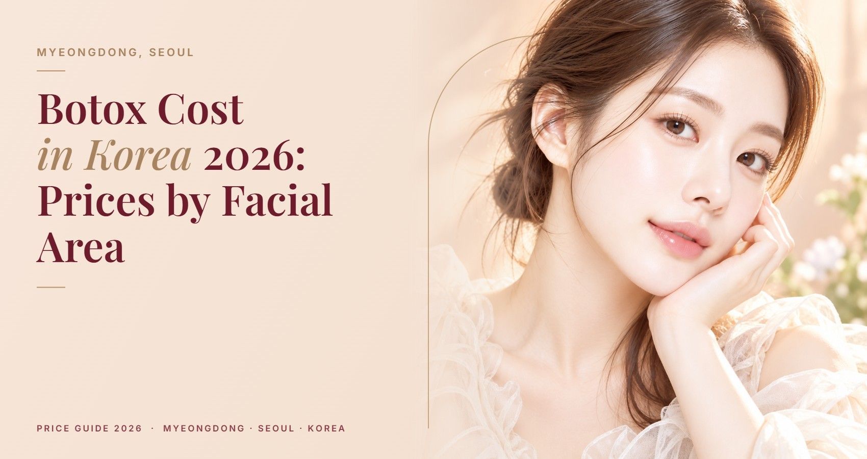 Botox Cost in Korea 2026: Prices by Facial Area — Myeongdong, Seoul