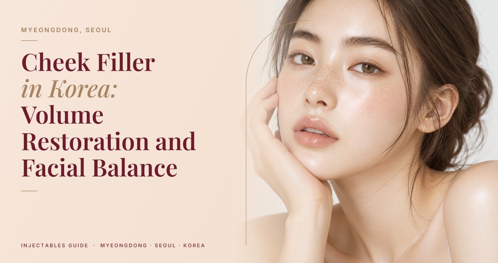 Cheek Filler in Korea: Volume Restoration and Facial Balance — Myeongdong, Seoul