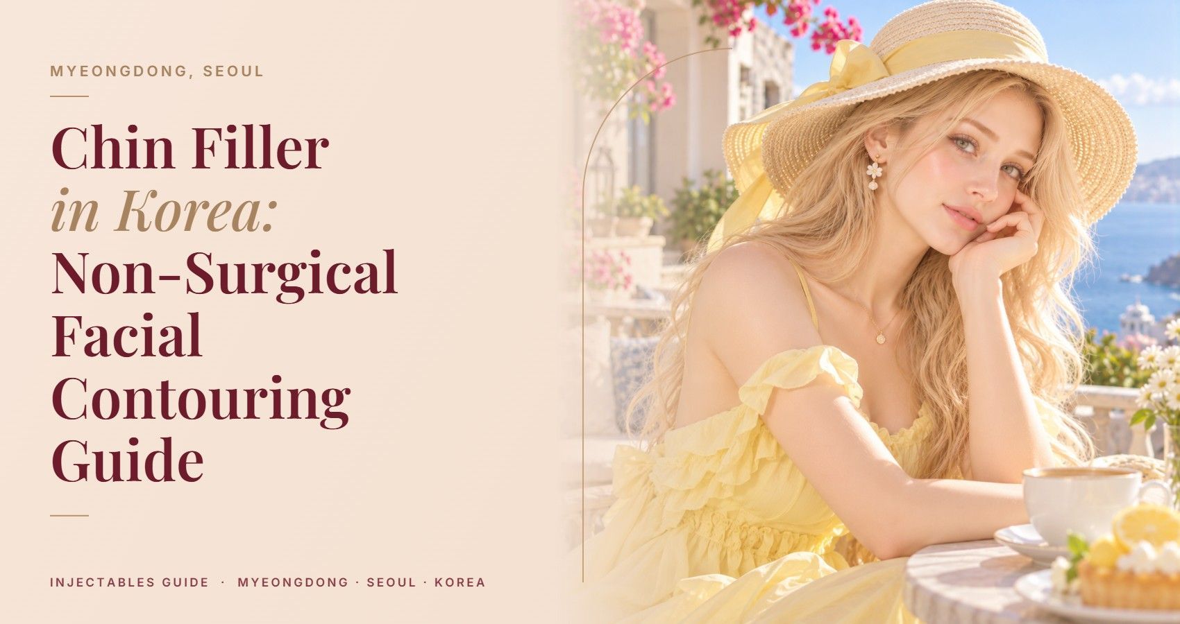 Chin Filler in Korea: Non-Surgical Facial Contouring Guide — Myeongdong, Seoul