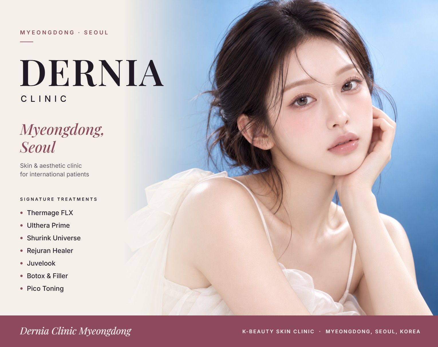 Dernia Clinic Myeongdong, Seoul - Thin Lips